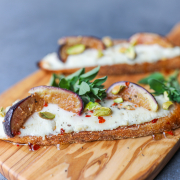 Vegan Bruschetta at Coletta in NYC
