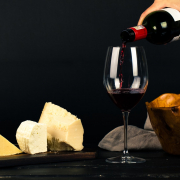 red wine at coletta